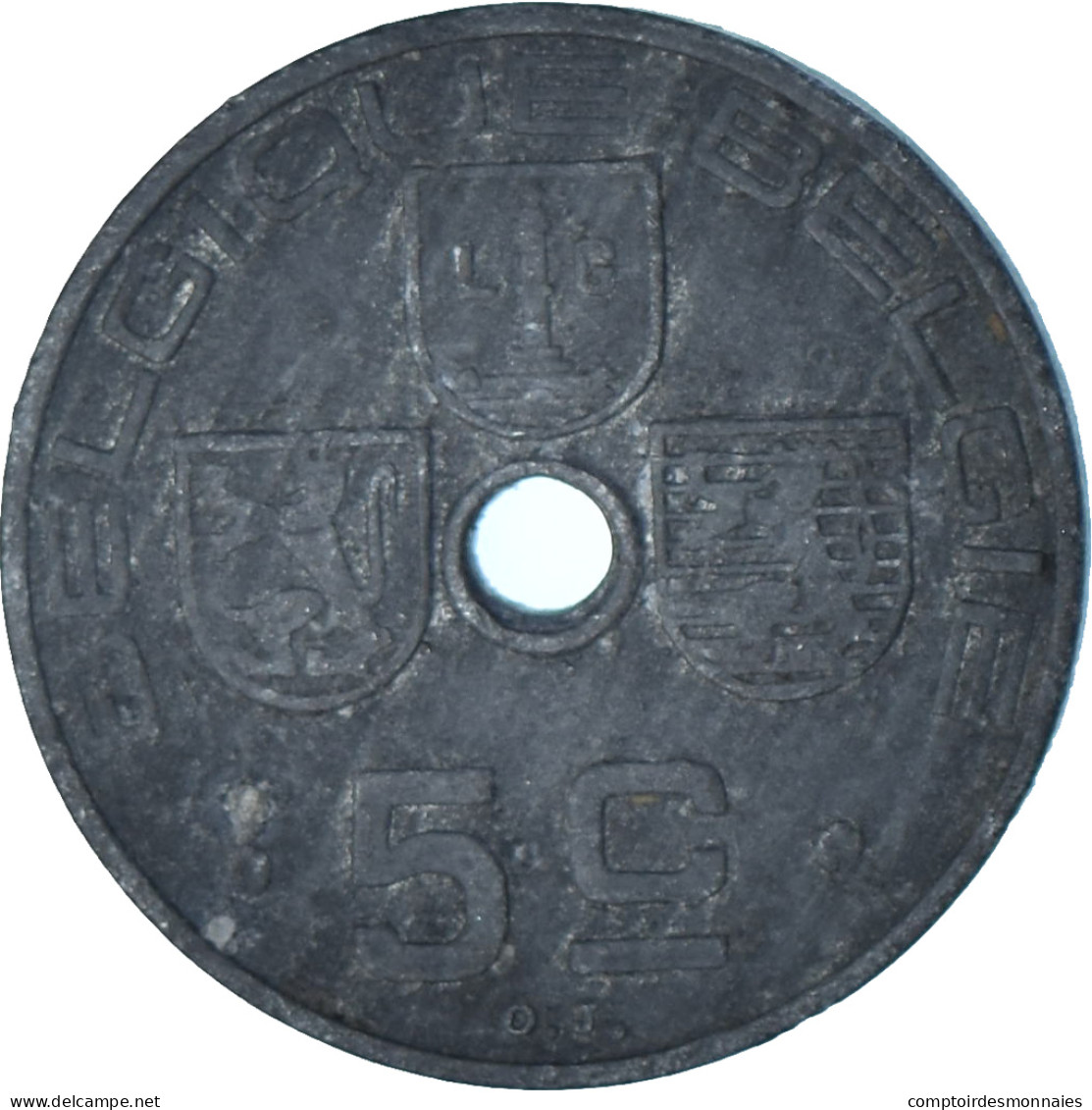 Belgique, 5 Centimes, 1941 - 5 Cents