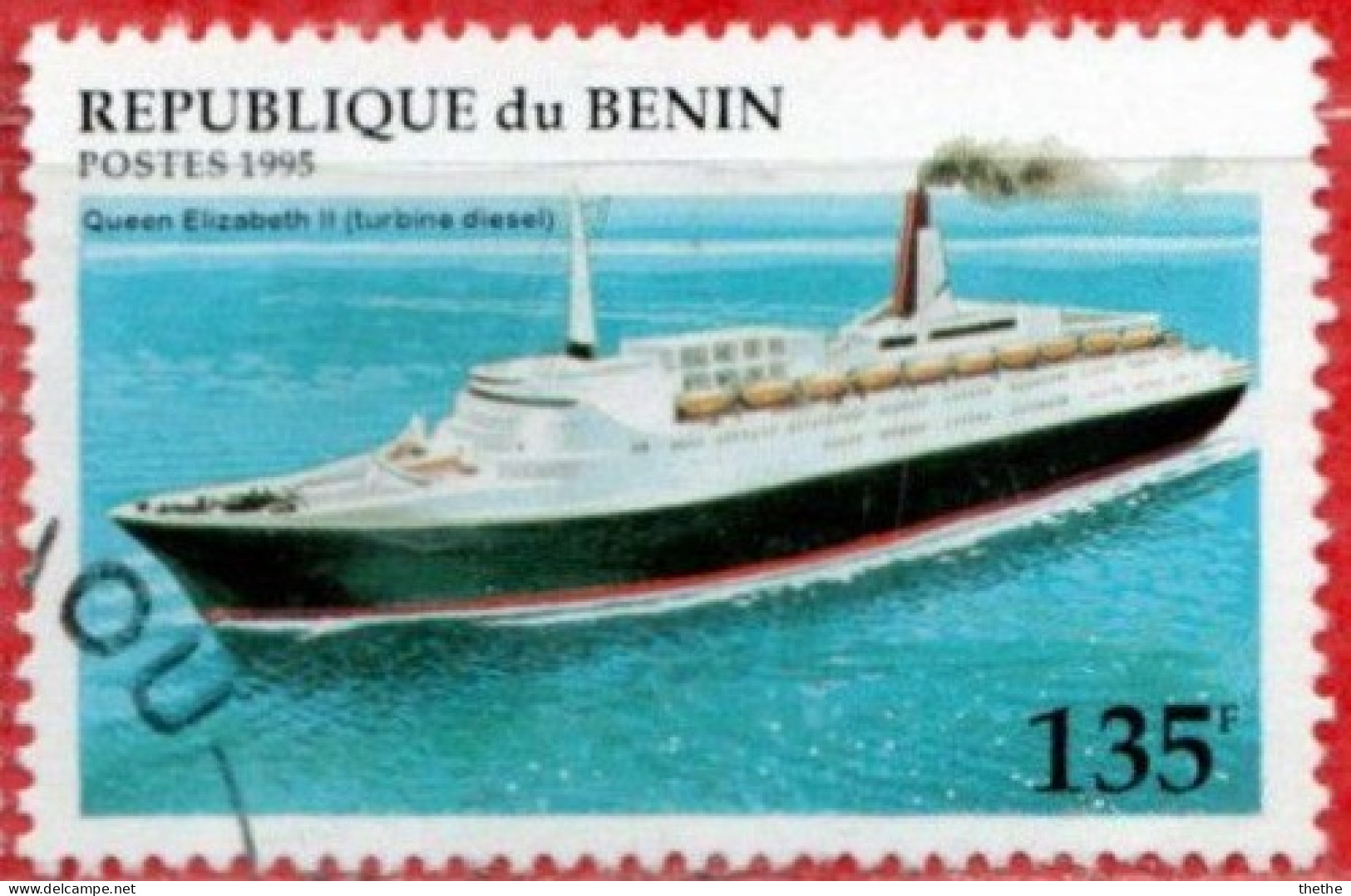 BENIN - Queen Elisabeth II (turbine Diesel) - Schiffe