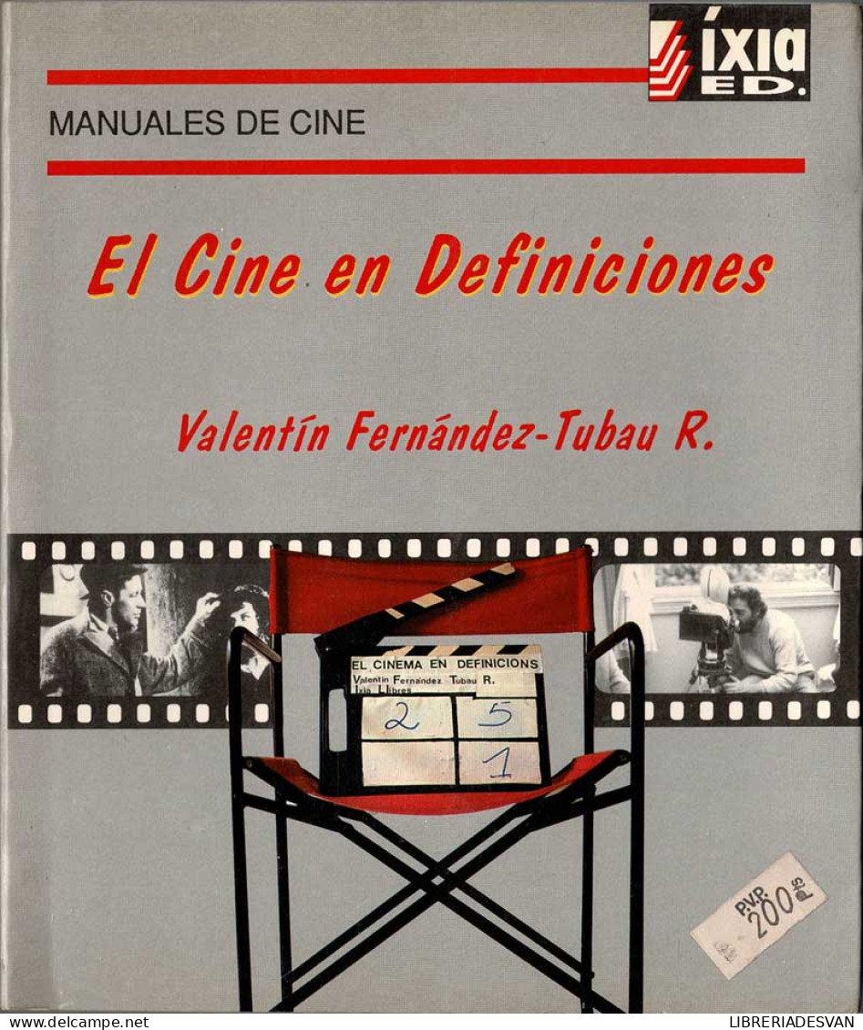 El Cine En Definiciones - Valentín Fernández-Tubau R. - Kunst, Vrije Tijd