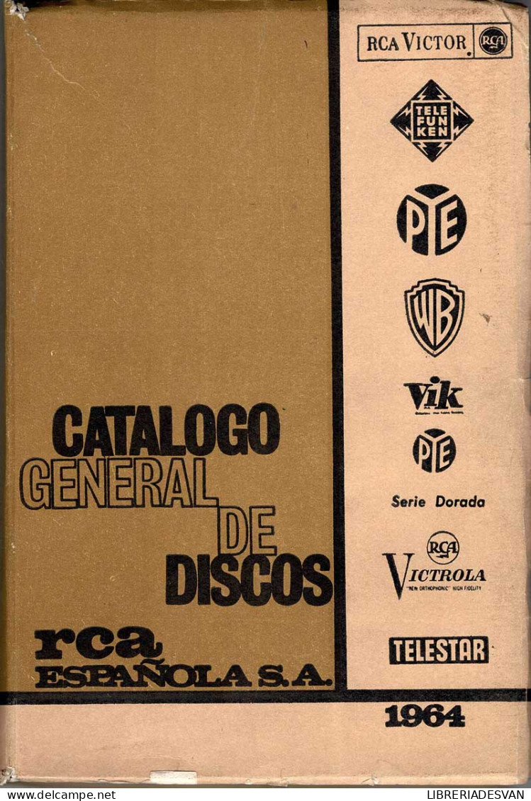 Catálogo General De Discos RCA Española 1964 - Arts, Hobbies