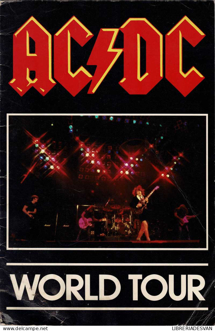 AC/DC World Tour Hells Bell. Programa Gira 1980 - Kunst, Vrije Tijd