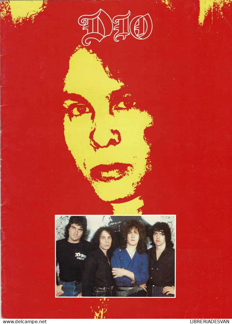 Dio Tour Book C.1983. Programa Gira + Entrada - Arte, Hobby