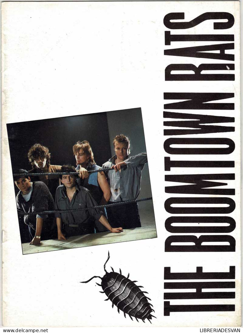 The Boomtown Rats 1985 Tour. Programa Gira + Entrada + Flexidisc - Bellas Artes, Ocio