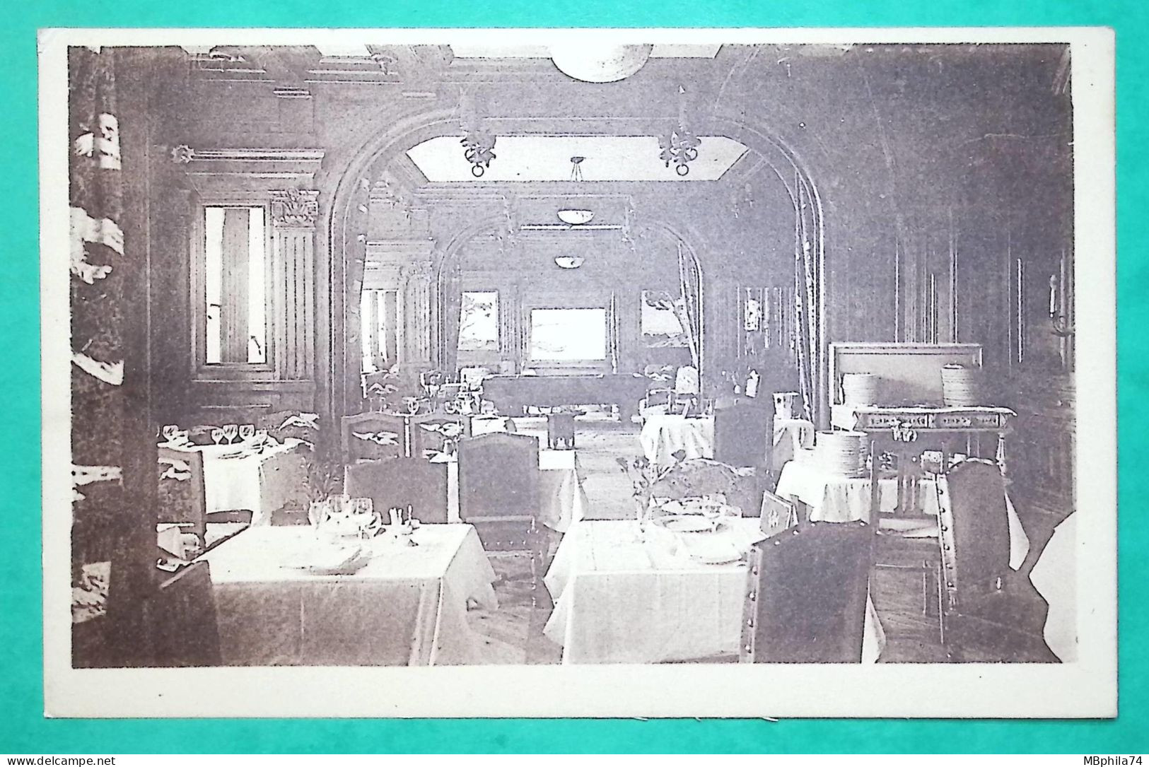 CARTE POSTALE DEAUVILLE HOTEL DU PHARE SALLE A MANGER SALON BILLARD FUMOIR CALVADOS - Hotels & Restaurants