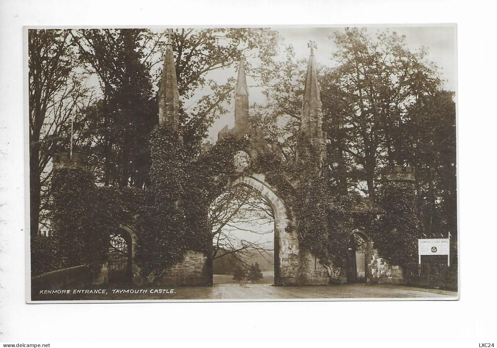 KENMORE ENTRANCE. TAYMOUTH CASTLE. - Perthshire