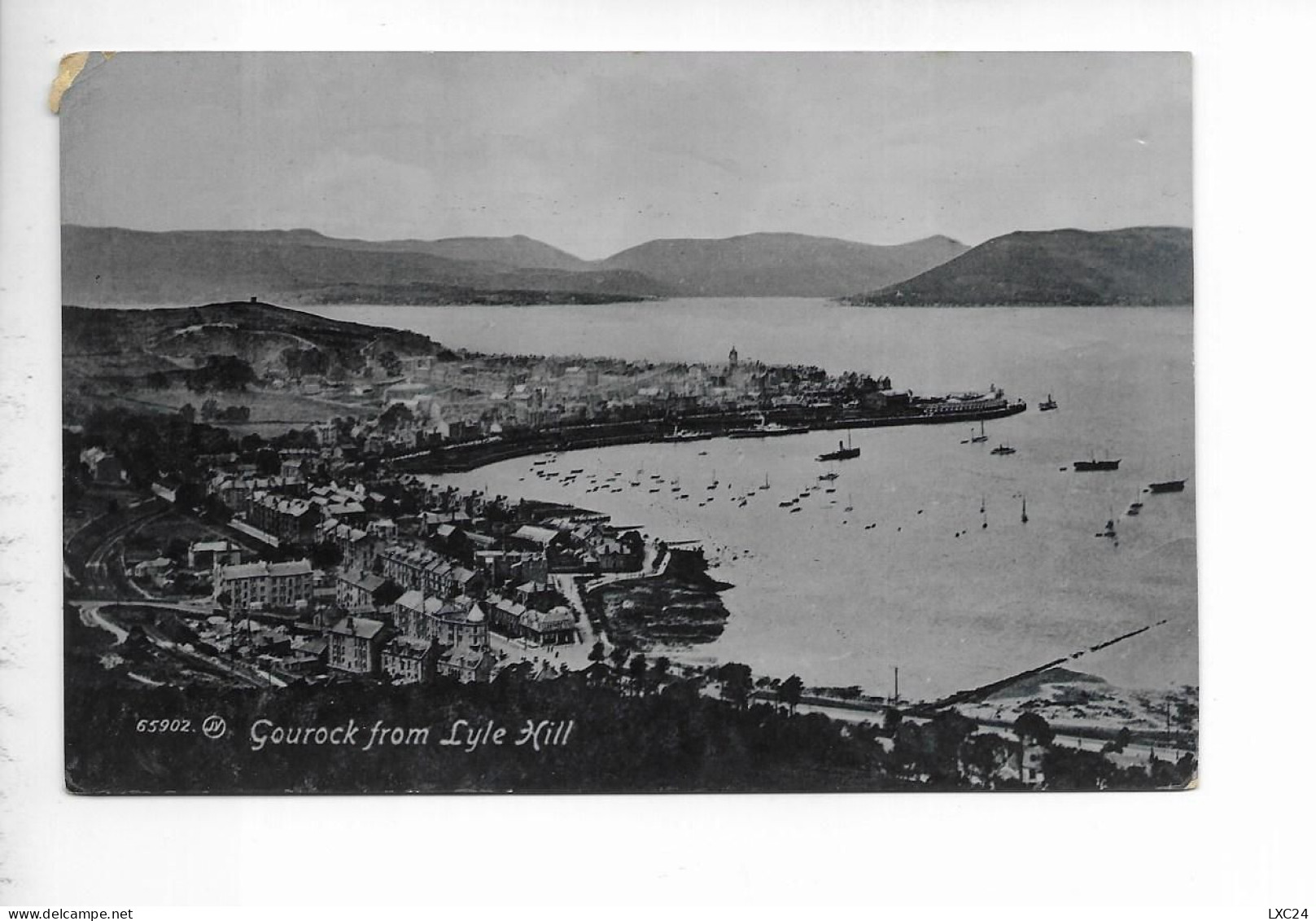 GOUROCK FROM LYLE HILL. - Renfrewshire