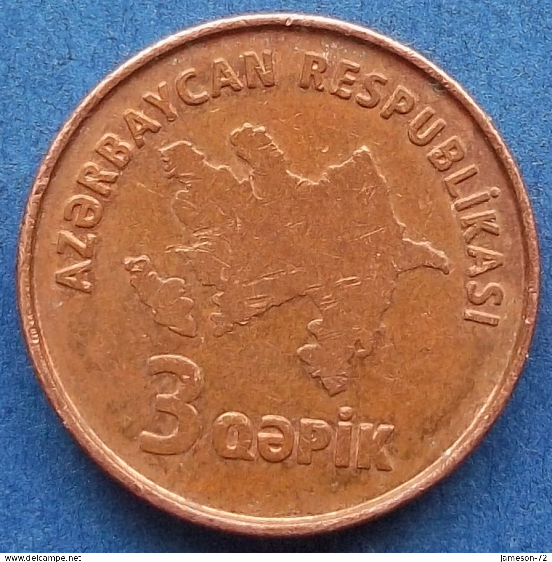 AZERBAIJAN - 3 Qapik ND (2006) "Books" KM# 40 Independent Republic (1991) - Edelweiss Coins - Azerbaïdjan