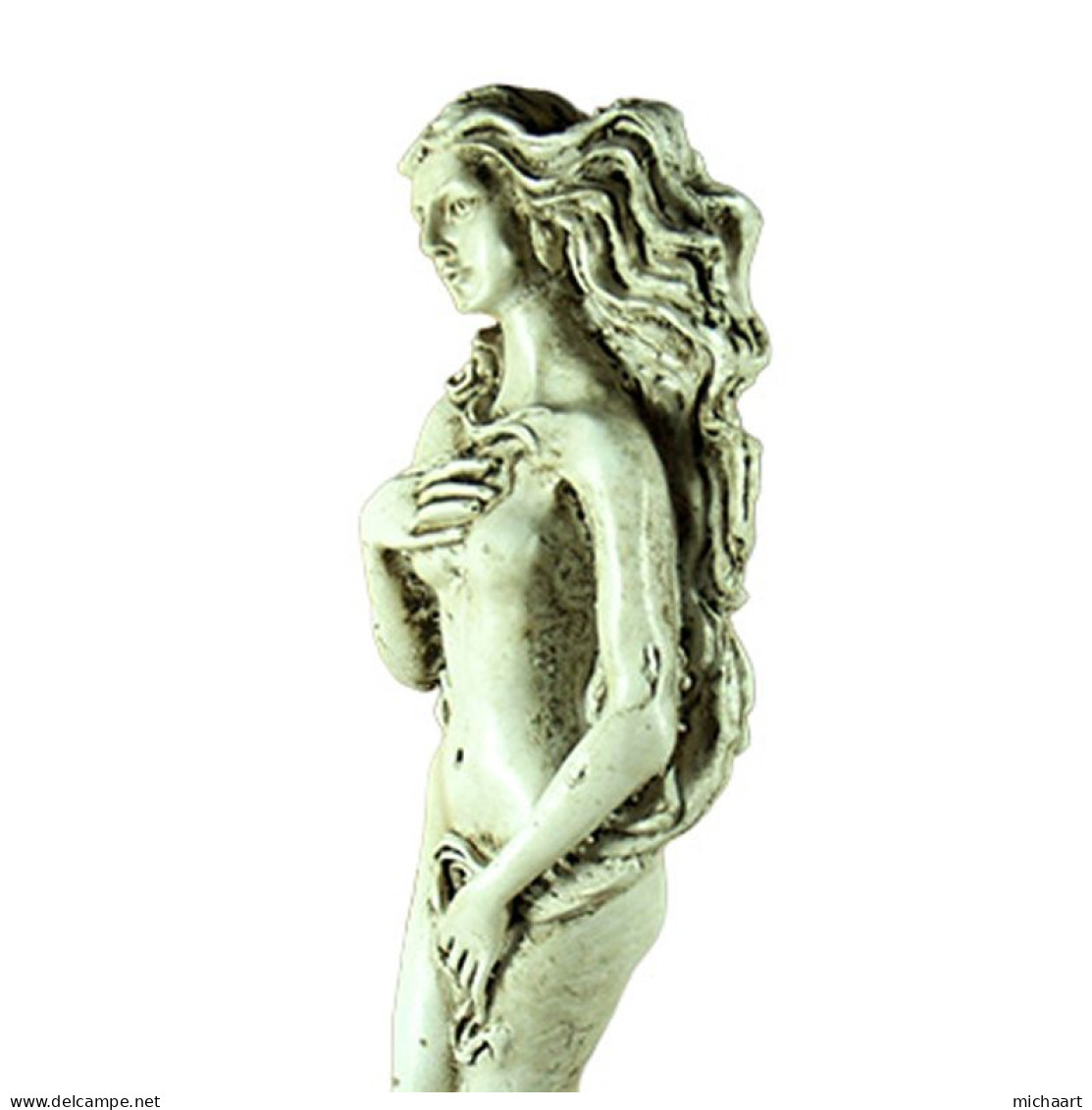 Sculpture Birth Of Venus Goddess Aphrodite Statue Handmade 03218 - Gesso