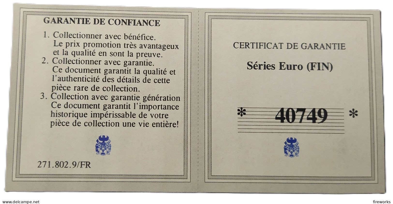 2€ Coffret Série De 8 Pièces Commémoratives 1999 à 2004 - FINLANDE + Certificat D'authenticité (40749 / 50000) - Finlande