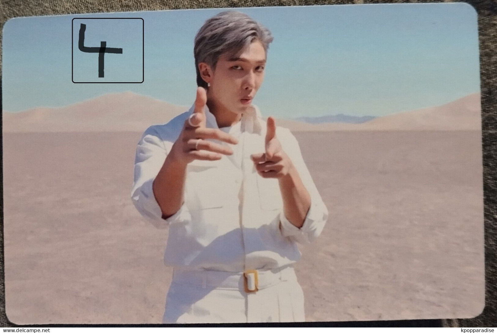 Photocard Au Choix BTS Yet To Come  RM - Andere Producten