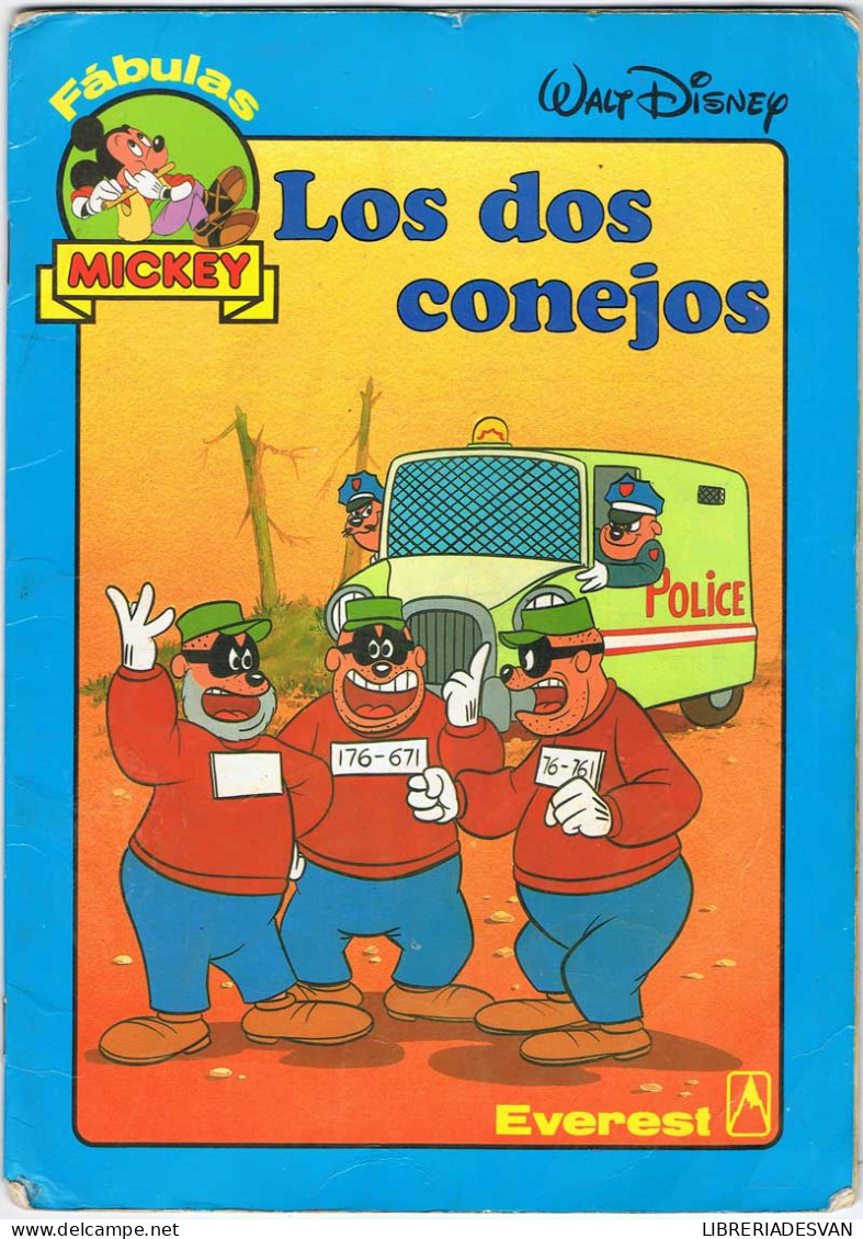 Fábulas Mickey. Los Dos Conejos - Walt Disney - Livres Pour Jeunes & Enfants