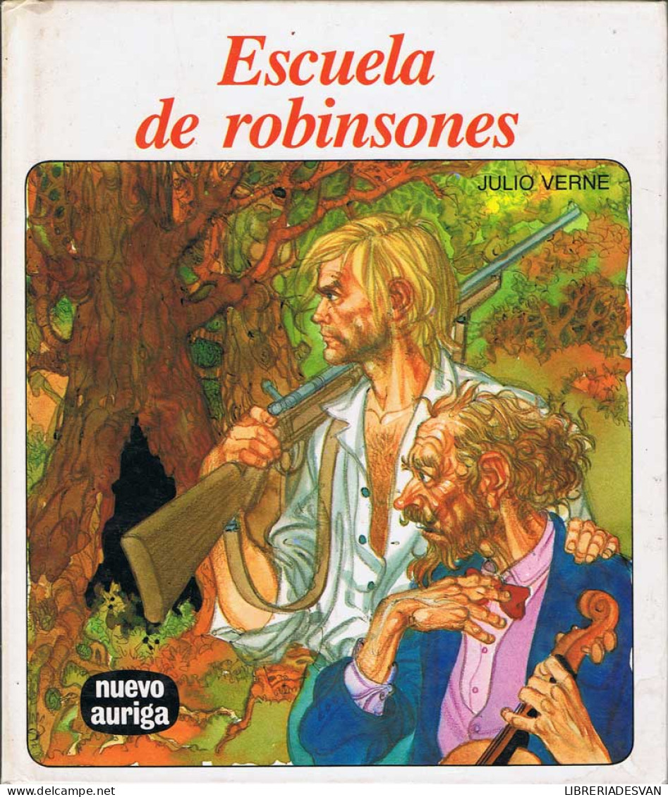 Escuela De Robinsones - Julio Verne - Infantil Y Juvenil