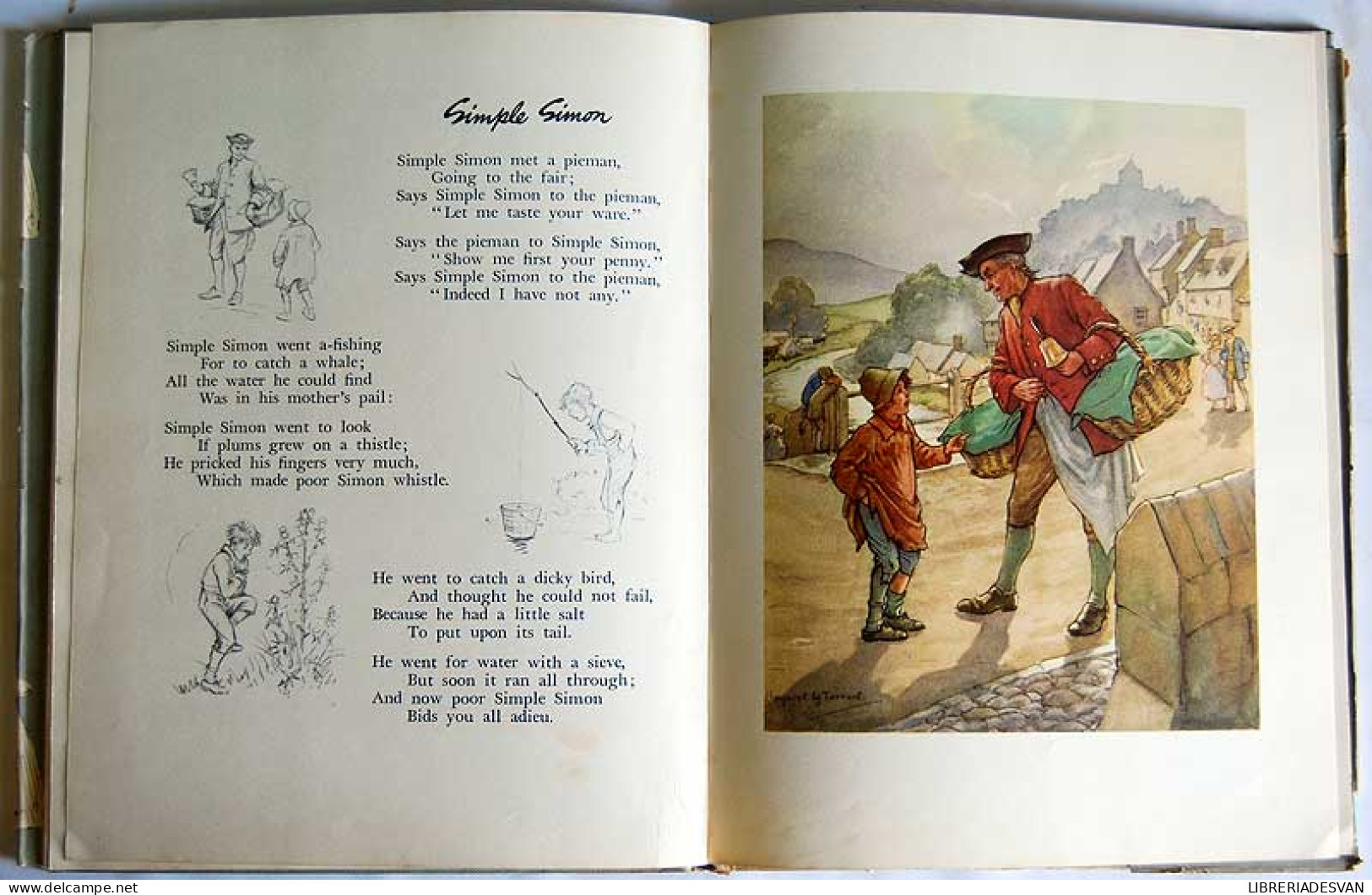 The Margaret Tarrant Nursery Rhyme Book - Children's