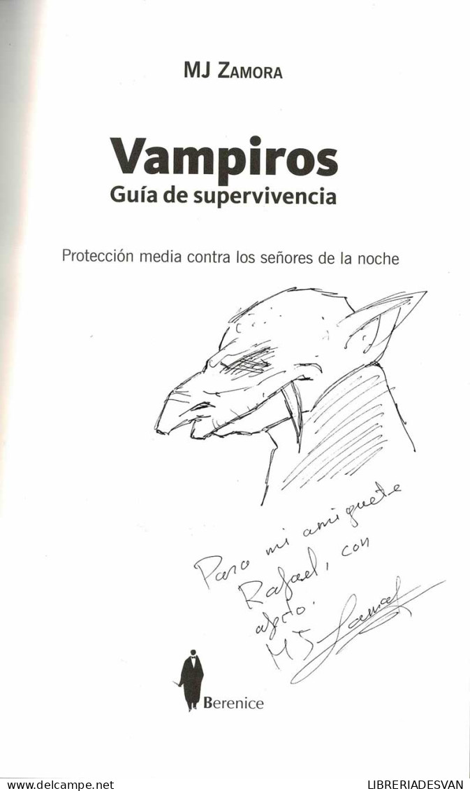 Vampiros. Guía De Supervivencia (dedicado) - MJ Zamora - Boek Voor Jongeren & Kinderen