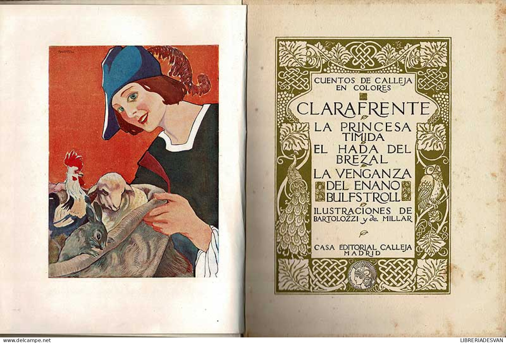 Clarafrente. La Princesa Tímida. El Hada Del Brezal. La Venganza Del Enano Bulfstroll - Bök Voor Jongeren & Kinderen