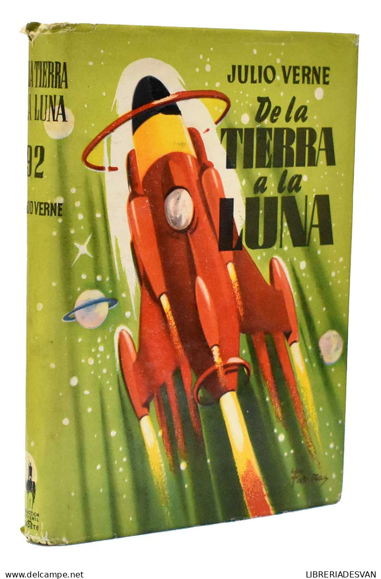 De La Tierra A La Luna - Julio Verne - Libri Per I Giovani E Per I Bambini