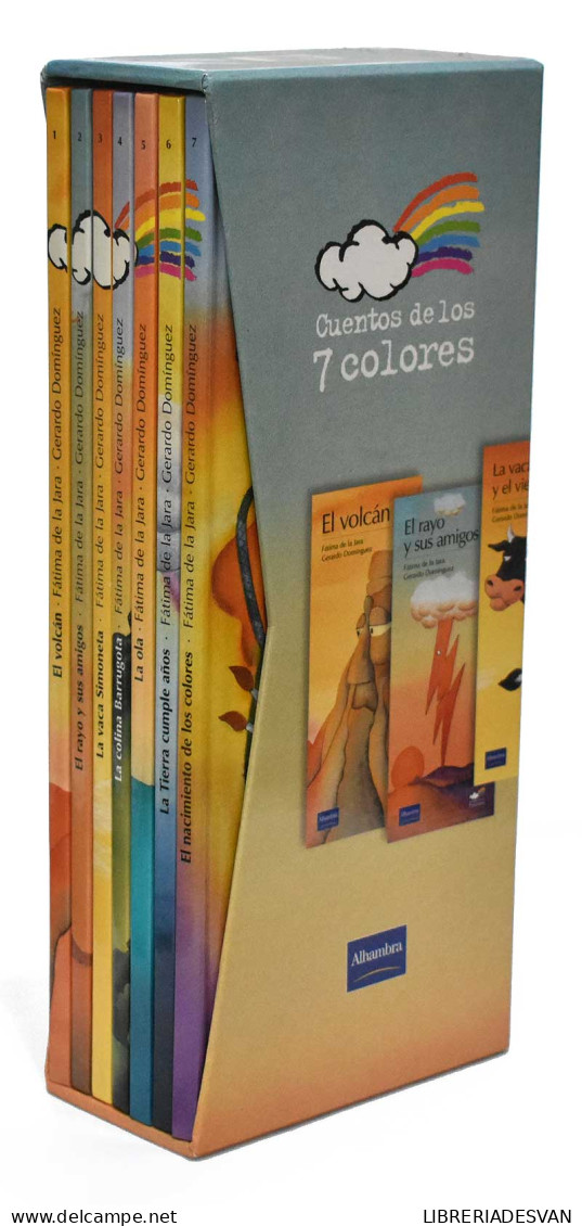 Cuentos De Los 7 Colores. Estuche Con 7 Libros - Fátima De La Jara, Gerardo Domínguez - Boek Voor Jongeren & Kinderen