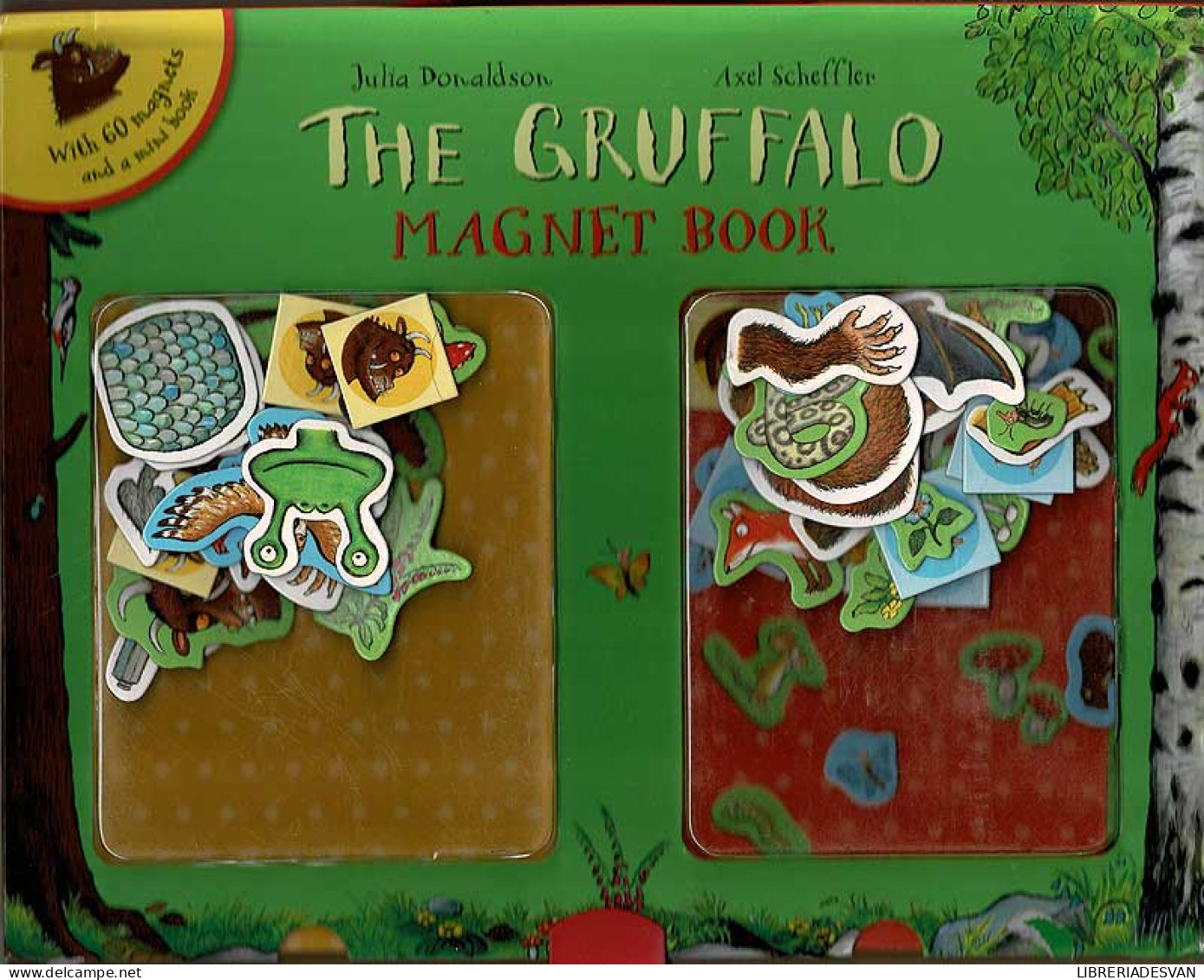 The Gruffalo. Magnet Book - Julia Donaldson, Axel Scheffler - Boek Voor Jongeren & Kinderen