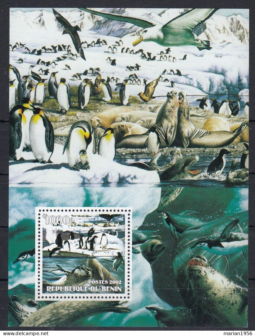 Benin 2002 - OISEAUX - PINGOUINS -BF - MNH - Pinguïns & Vetganzen