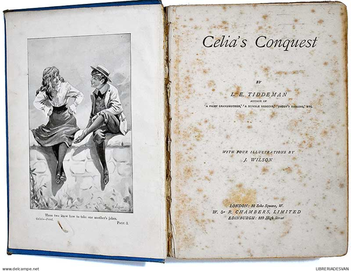 Celia's Conquest - L. E. Tidemann - Children's