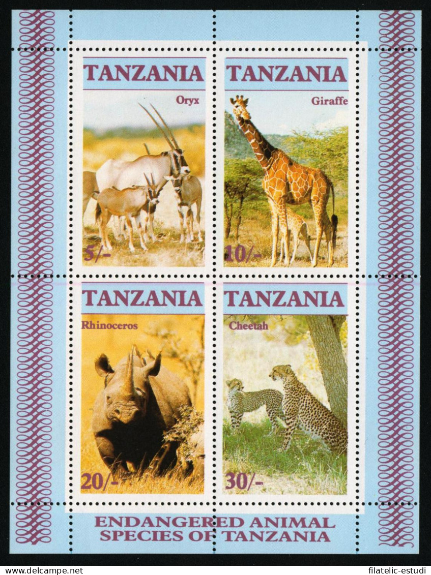 FAU2  Tanzania  HB 47  1986   MNH - Tanzania (1964-...)