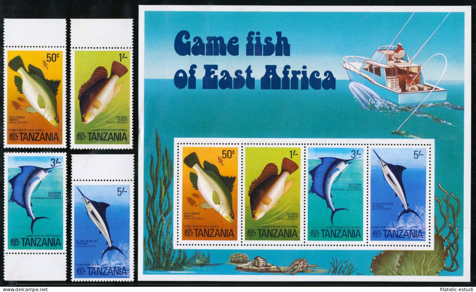 FAU1 Tanzania 64/67 + HB 3 MNH - Tanzania (1964-...)