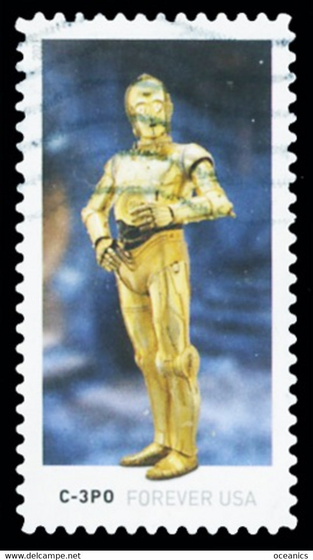 Etats-Unis / United States (Scott No.5579 - Star Wars Movie Droids) (o) - Usados