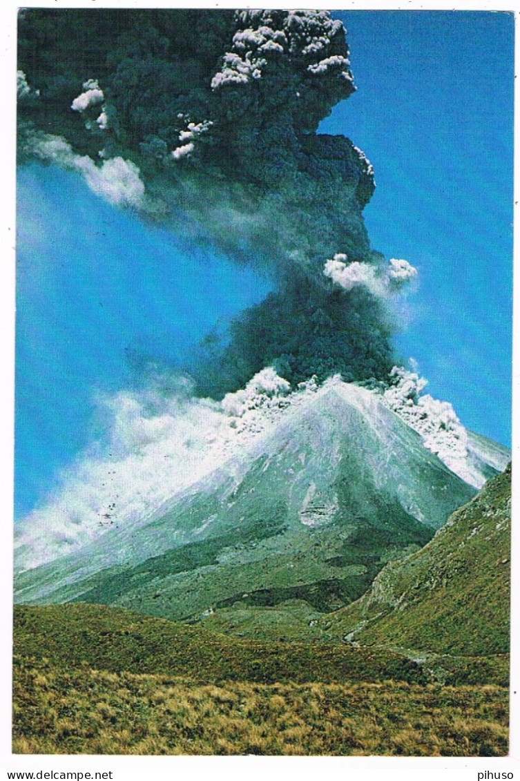 NZ-91  MOUNT NGAURUHOE : Vulcano - Nouvelle-Zélande