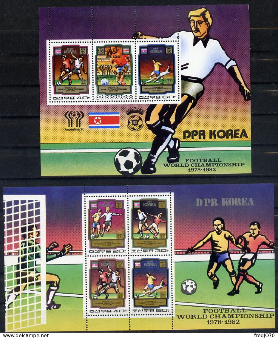 Corée Blocs Football CM 78 ** - 1978 – Argentine