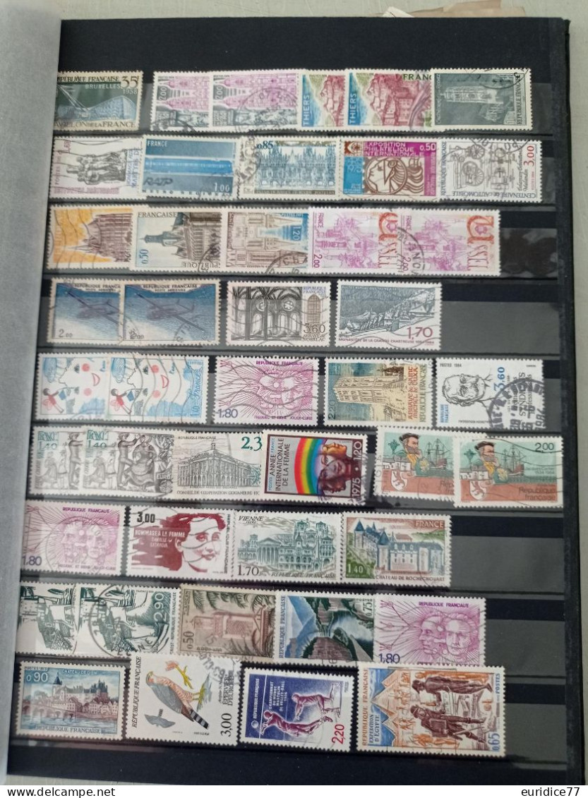 France  - Clasificador Con Lote Acumulacion De Sellos Usados - Vrac (min 1000 Timbres)