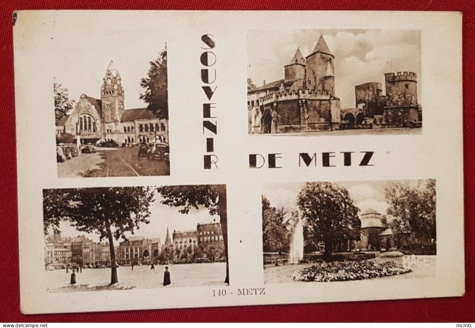 CPA - Souvenir De Metz -(multivues, Multivue ) - Metz