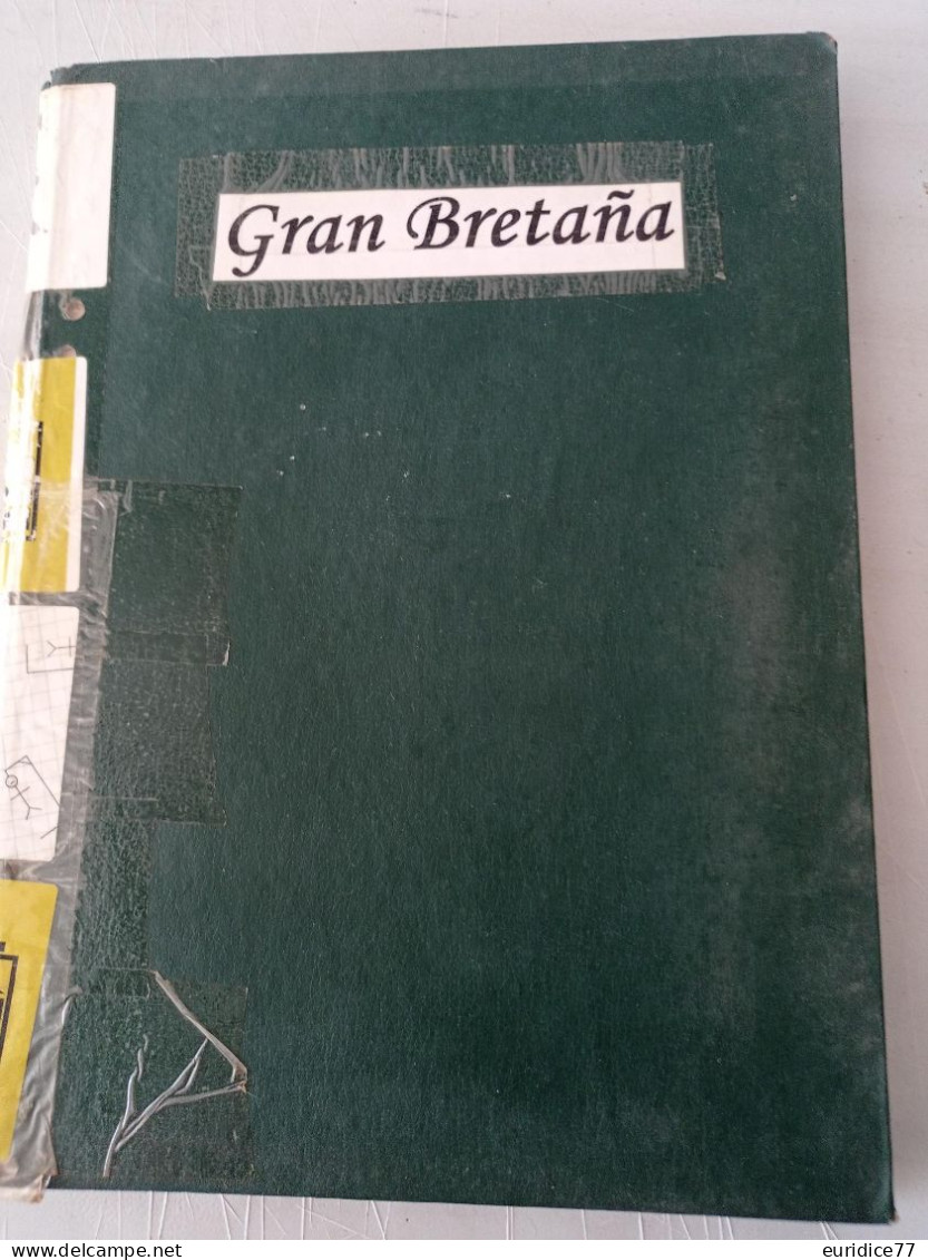 Great Britain Gran Bretaña  - Clasificador Con Lote Acumulacion De Sellos Usados - Vrac (min 1000 Timbres)