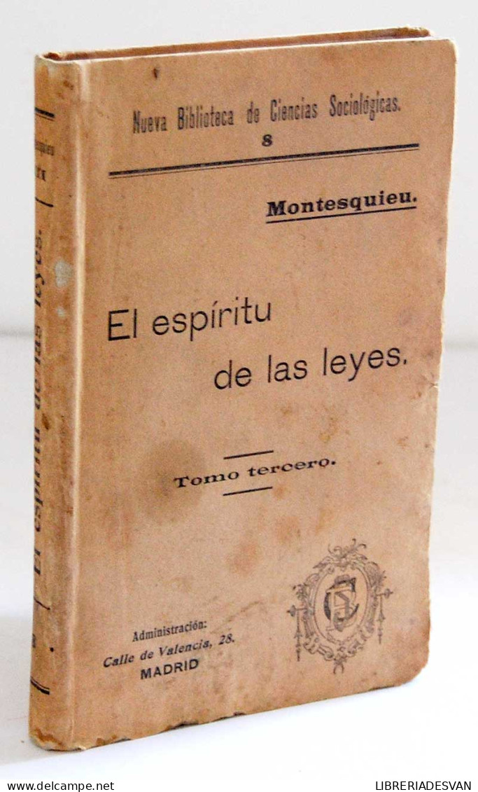 El Espíritu De Las Leyes. Tomo III - Montesquieu - Thoughts