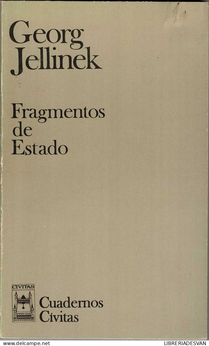 Fragmentos De Estado - Georg Jellinek - Gedachten