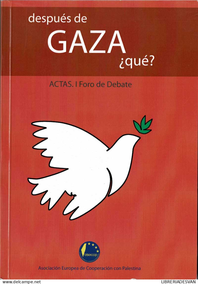 Después De Gaza ¿qué? Actas I Foro De Debate - Pensées