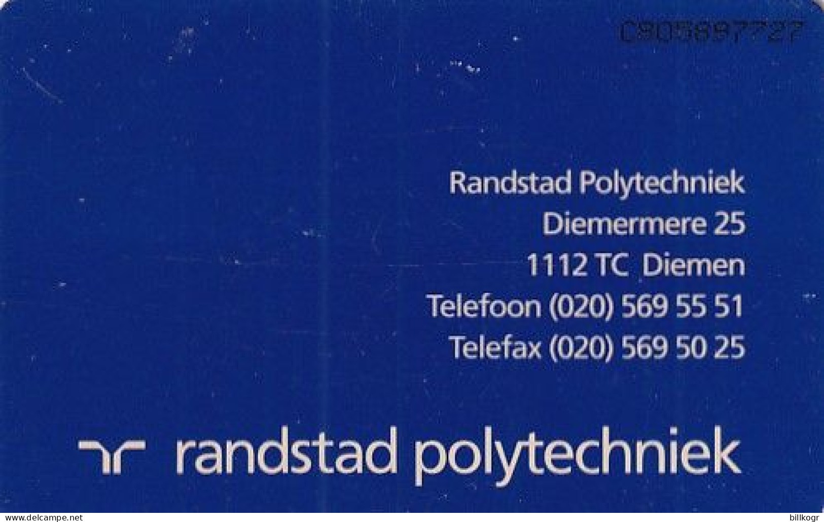 NETHERLANDS - Space Shuttle, Randstad Polytechniek, Tirage 5000, 04/96, Used - Privées