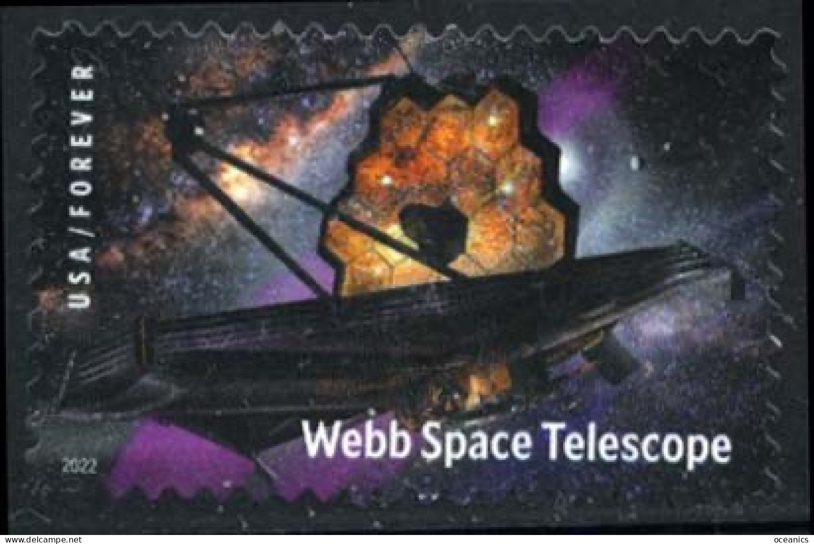 Etats-Unis / United States (Scott No.5720 - James Web Spacescope) (o - Used Stamps