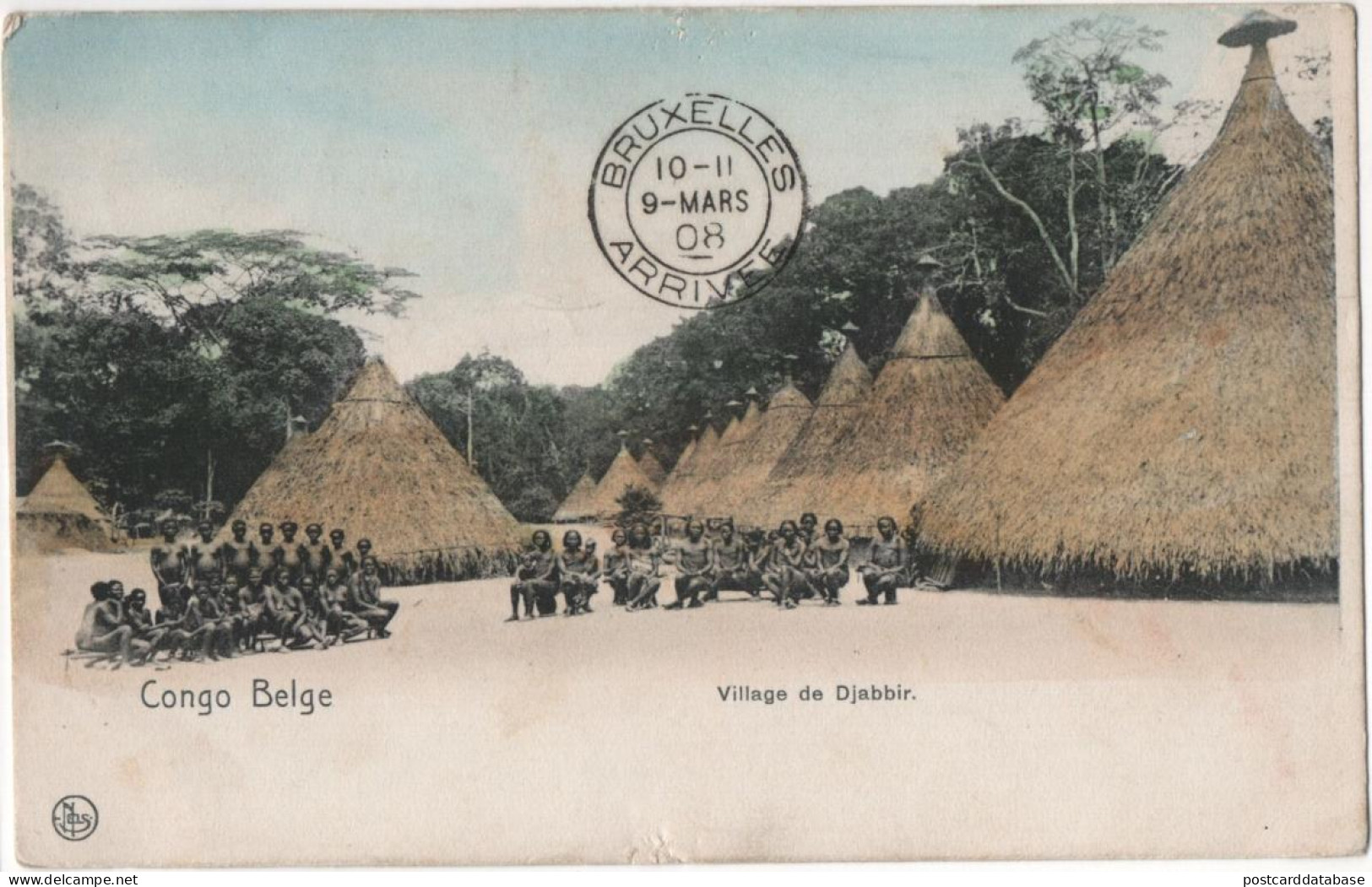 Congo Belge - Village De Djabbir - Congo Belge