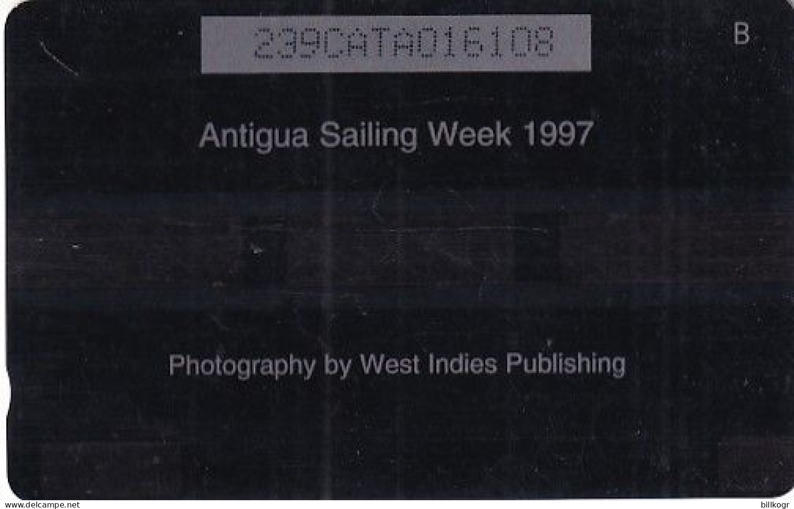 ANTIGUA & BARBUDA(GPT) - Sailing Week 2 1997, CN : 239CATA/B, Tirage %40000, Used - Antigua Y Barbuda