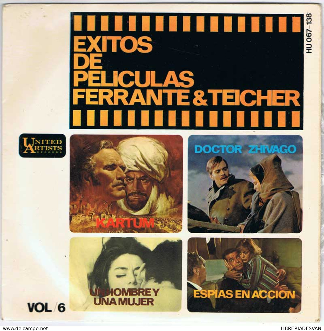 Ferrante Y Teicher - Exitos De Películas Vol. 6 - EP - Sin Clasificación