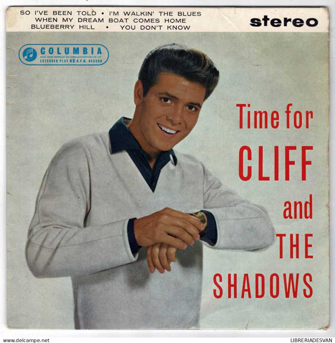 Cliff Richard - Time For Cliff And The Shadows. EP UK ESG 7887 - Ohne Zuordnung