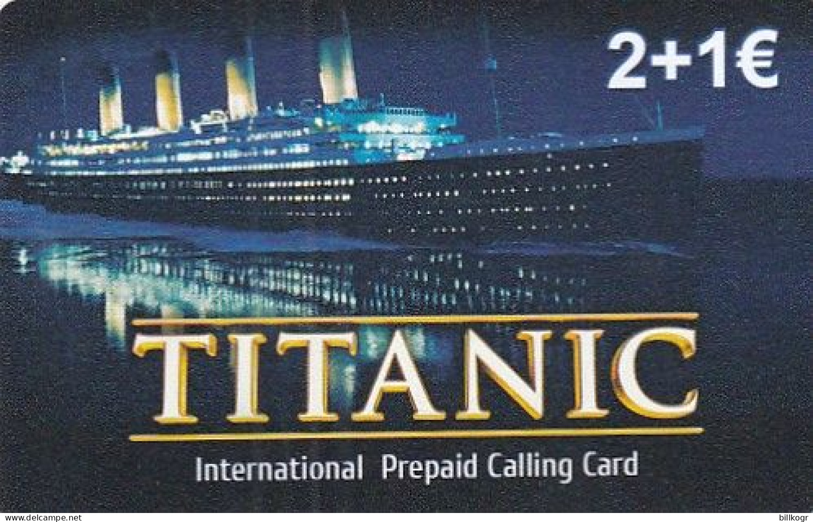 GREECE - Titanic, GTN Prepaid Card 2+1 Euro, Mint - Greece