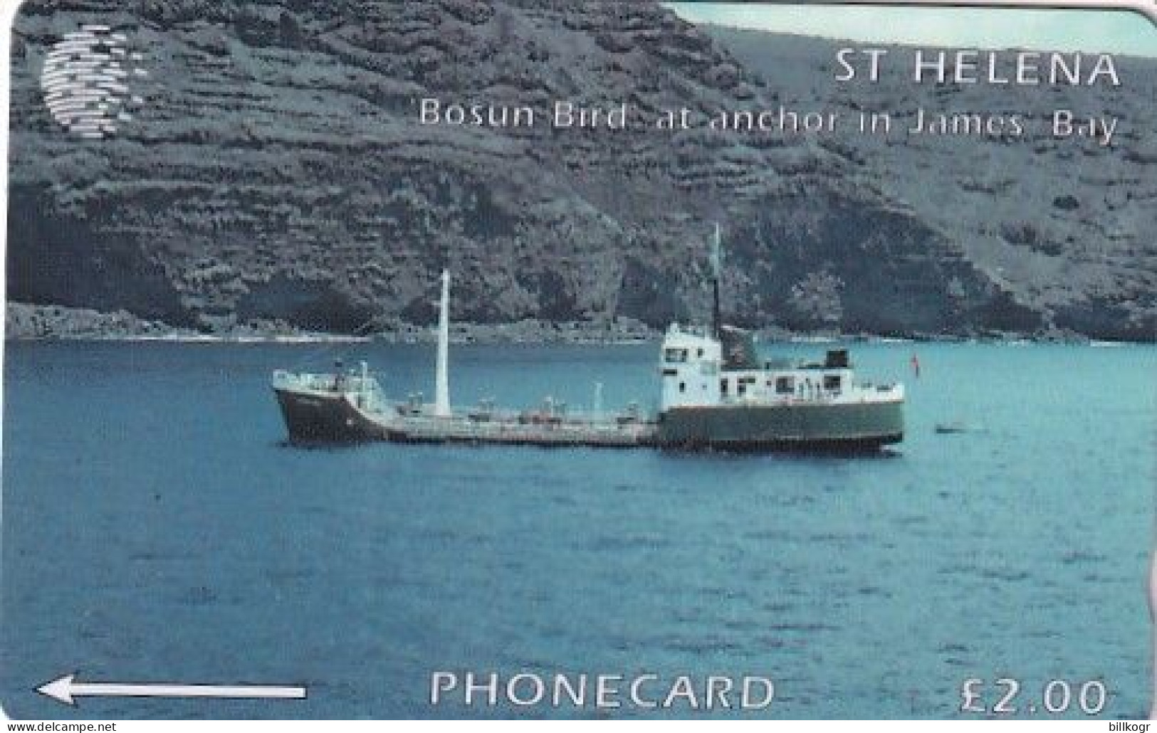 ST. HELENA ISL.(GPT) - Bosun Bird Ship, CN : 5CSHD/B, Tirage 2000, Mint - Sainte-Hélène