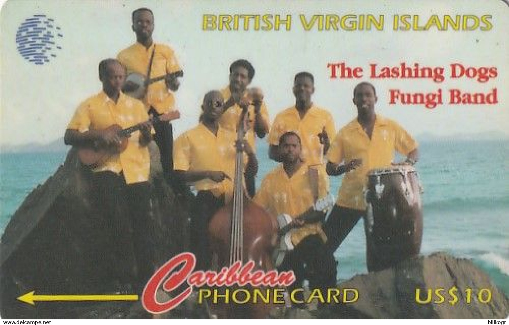 BRITISH VIRGIN ISL.(GPT) - The Lashing Dogs, CN : 103CBVC/B, Tirage %10000, Used - Virgin Islands