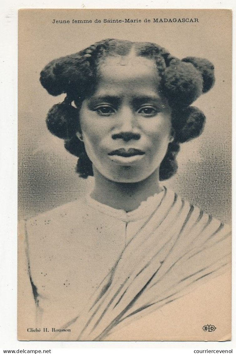 CPA - MADAGASCAR - Jeune Femme De Sainte-Marie De Madagascar - Madagascar