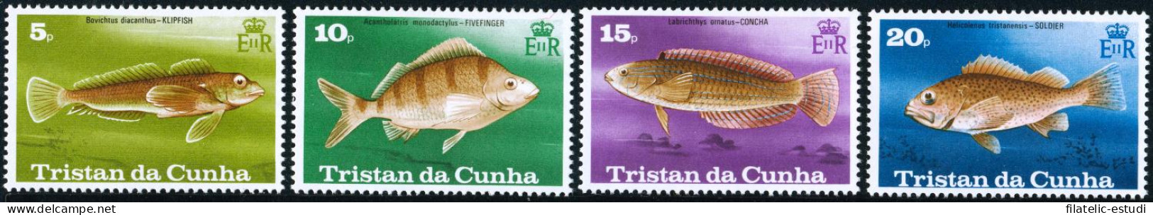 FAU4  Tristan Da Cunha 244/47 MNH - Tristan Da Cunha