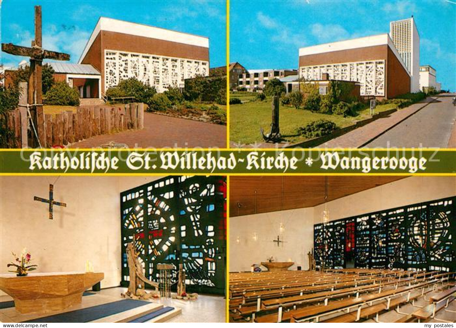 73158936 Wangerooge Nordseebad Willehad Kirche Wangerooge Nordseebad - Wangerooge