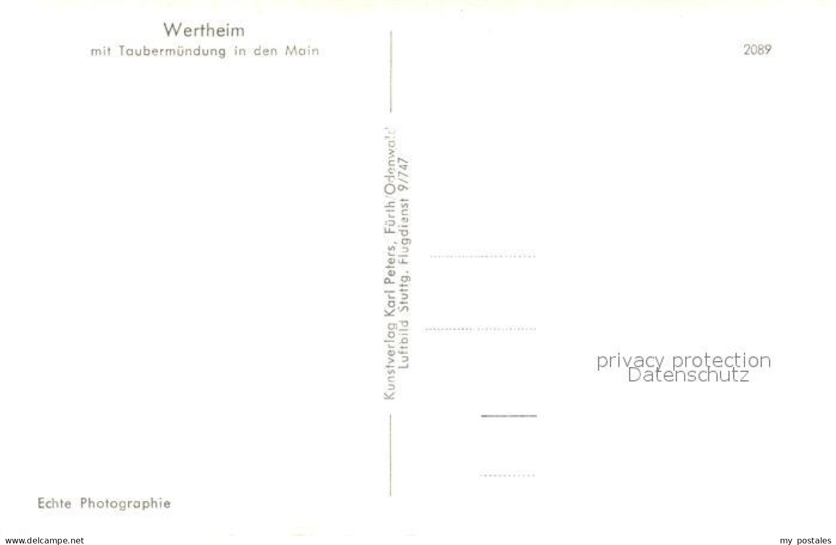 73158852 Wertheim Main Taubermuendung Main Burg Fliegeraufnahme Bestenheid - Wertheim