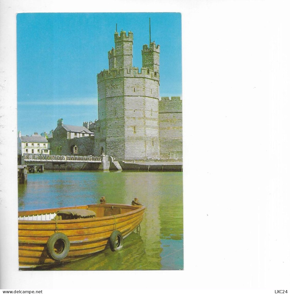 THE EAGLE TOWER. CAERNARVON CASTLE. - Caernarvonshire