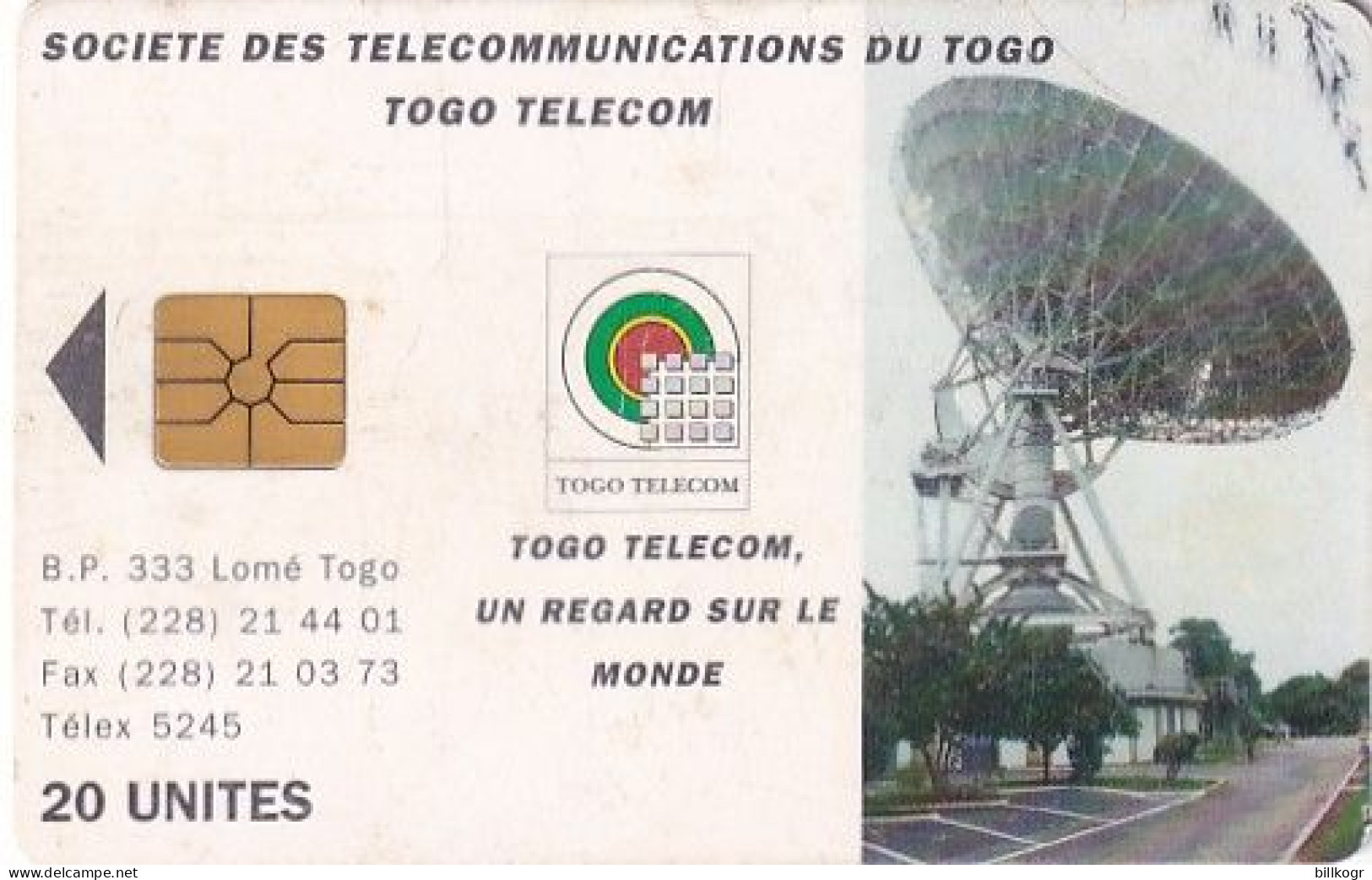 TOGO - Earth Station(20 Units), Used - Togo